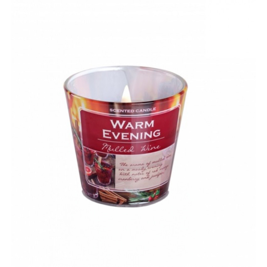 Vonná sviečka BARTEK Warm Evening – detail dizajnu